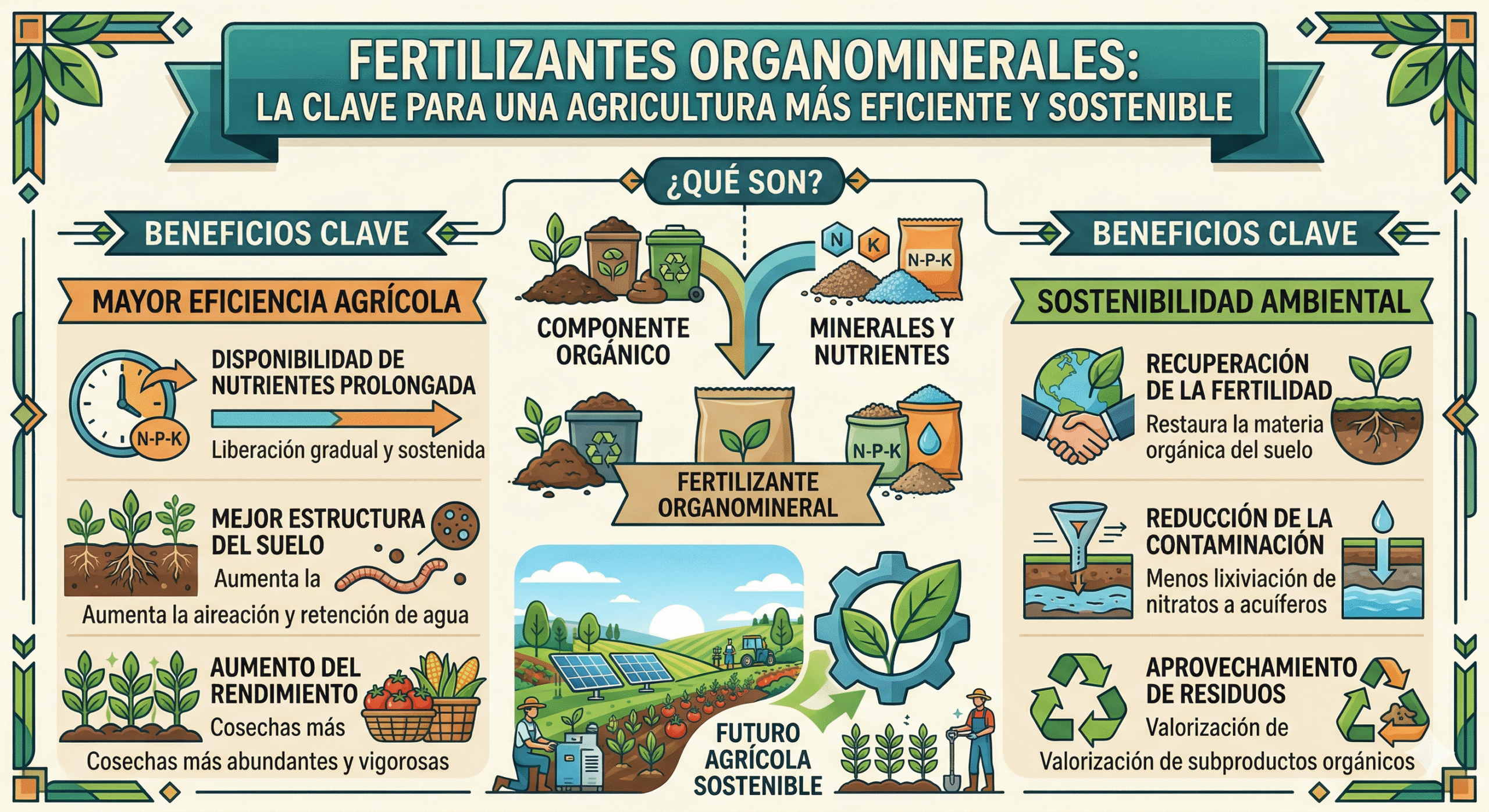 fertilizantes organominerales