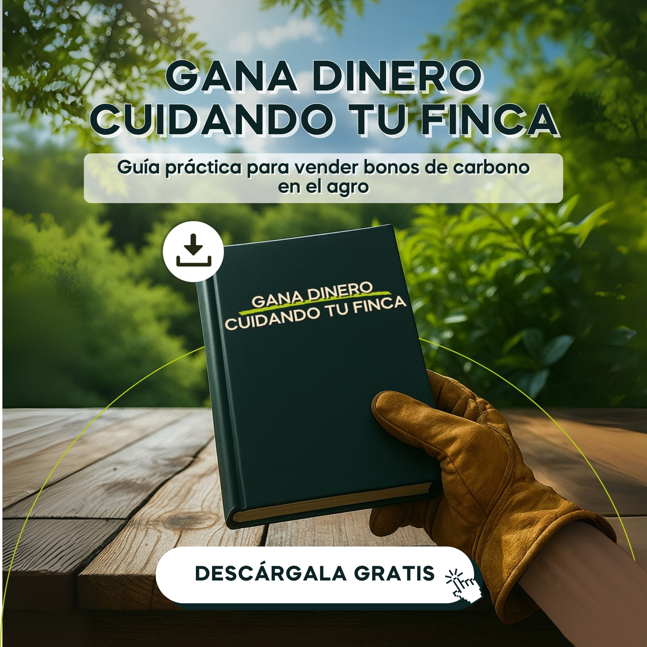 Aprende a generar y vender Bonos de Carbono con prácticas agrícolas sostenibles. Convierte tu finca en una fuente de ingreso y acción climática real.