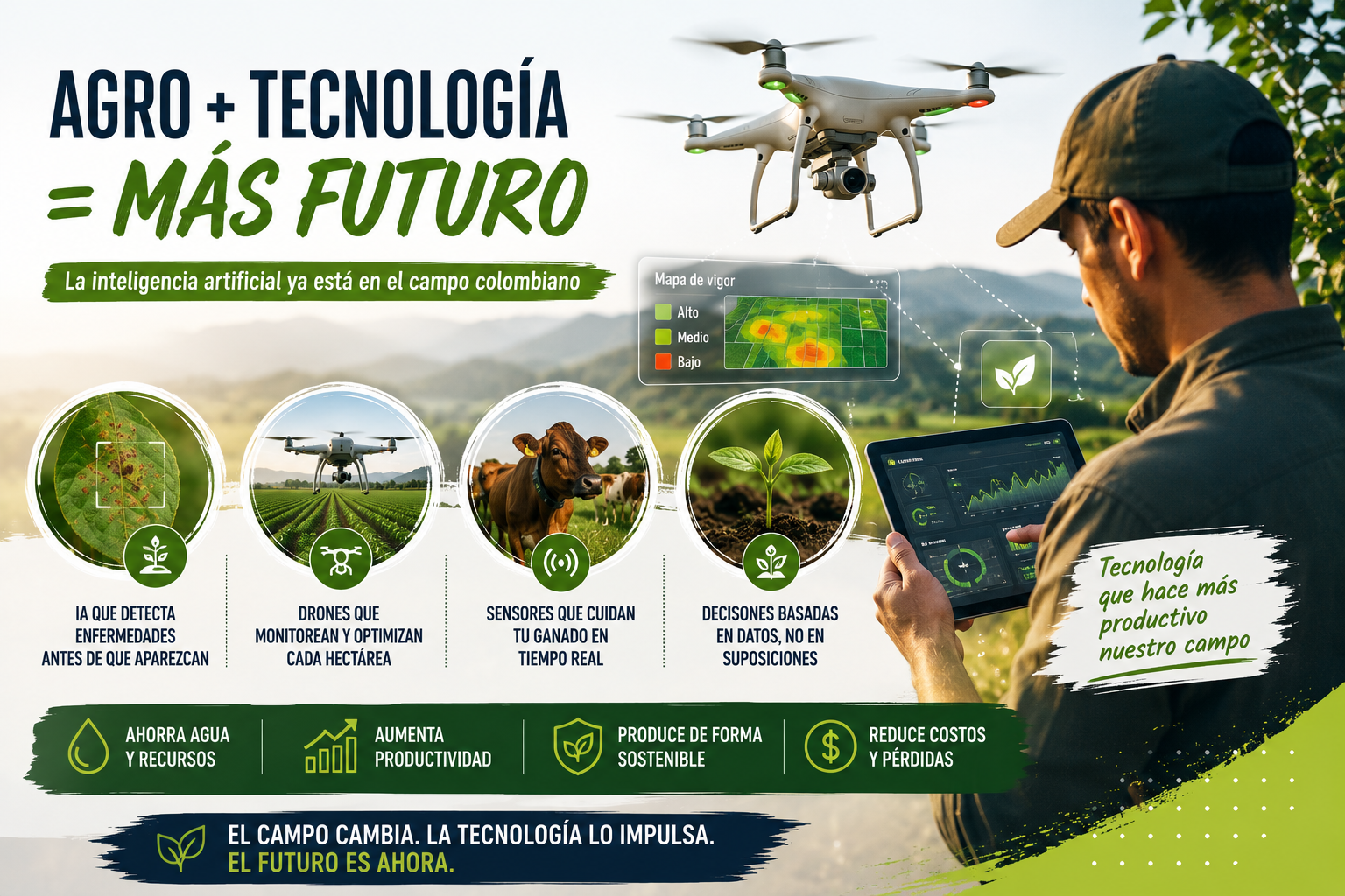 inteligencia artificial y agro en Colombia